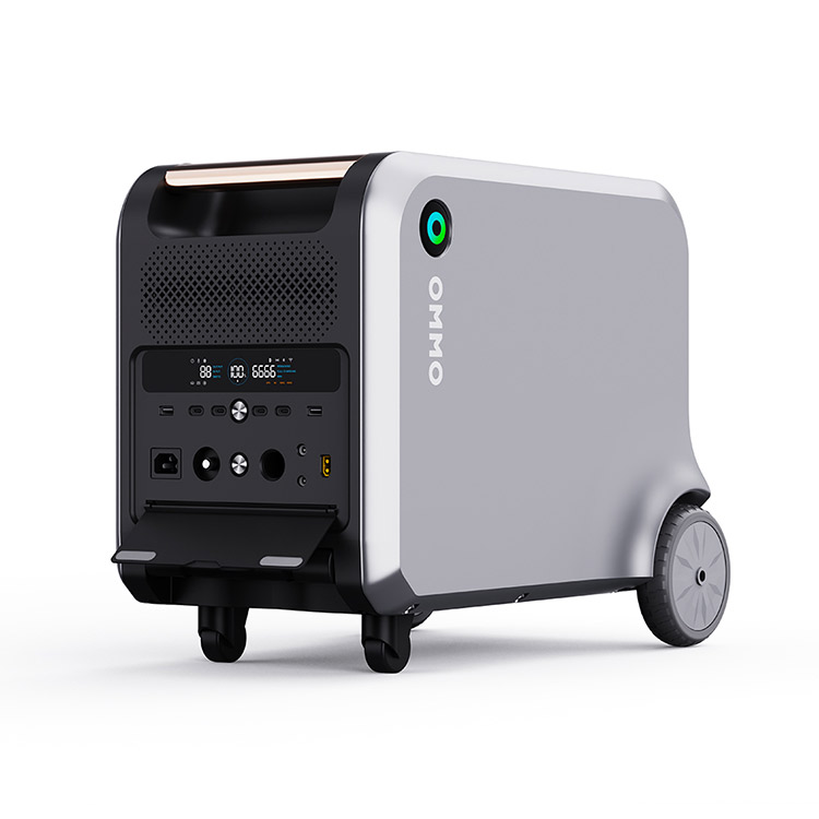 Product photo of 2400W outdoor portable power station manufactured by Dongguan OMMO Technology