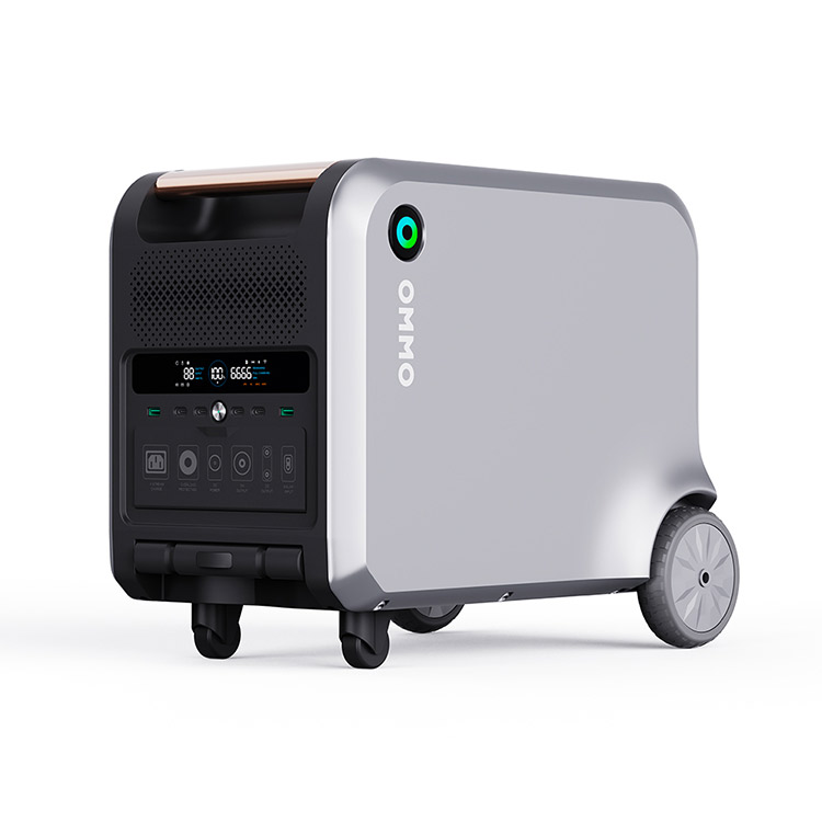 Product photo of 2400W outdoor portable power station manufactured by Dongguan OMMO Technology