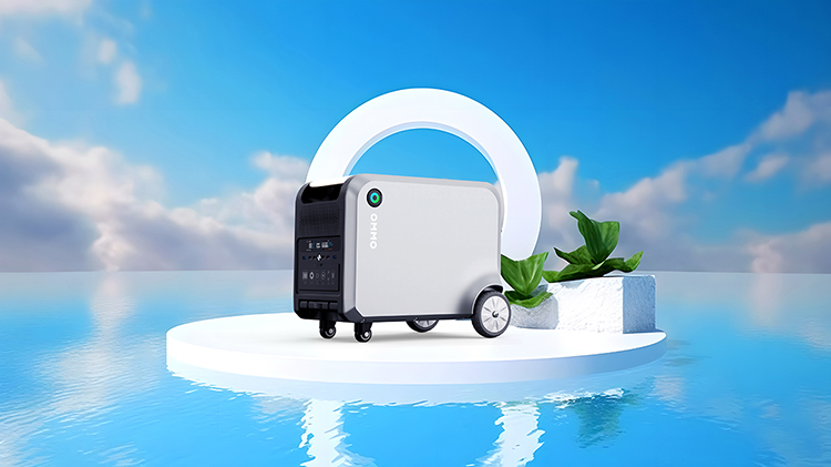 Product photo of 2400W Camping OM-2400 portable power station Manufacturer by Dongguan OMMO Technology