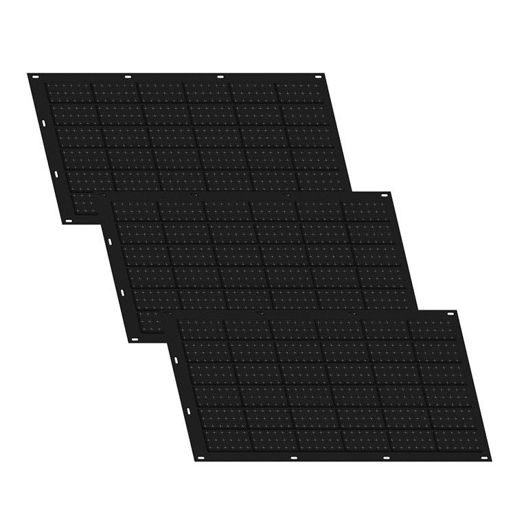 Image of 150W flexible solar panel manufactured by OMMO