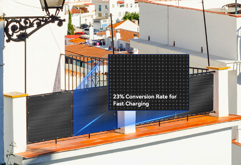 Balcony Flexible Solar Electric Panels