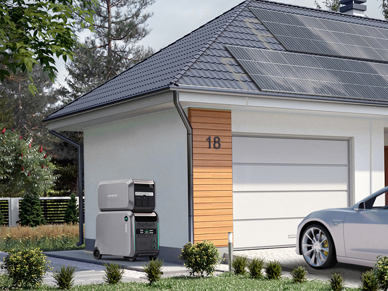 What is the principle of home solar power generation system?