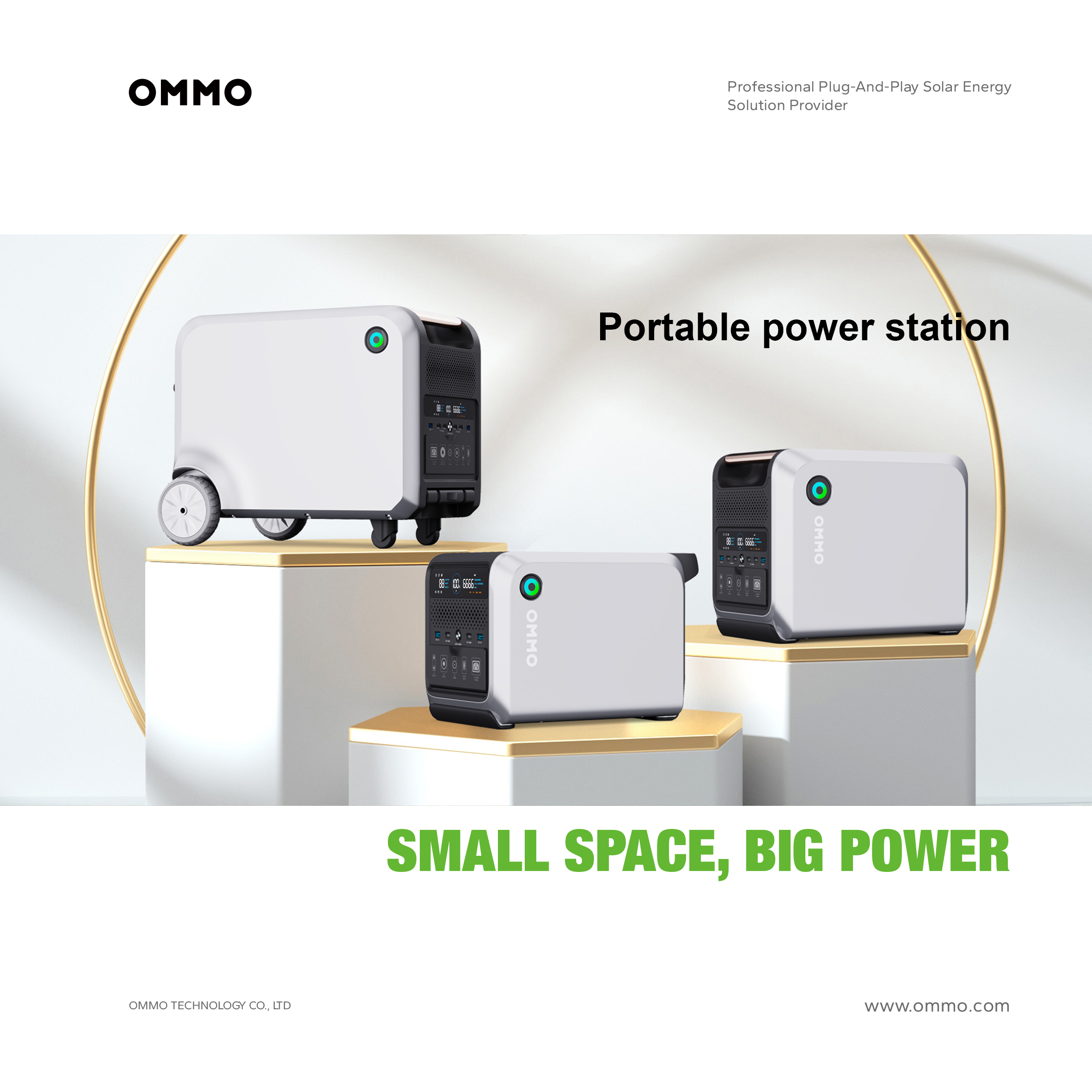 OMMO Portable Power Station Product Catalog